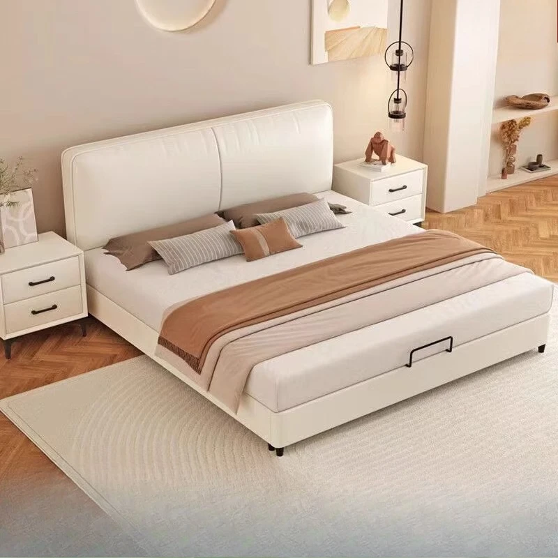 

Wooden Minimalist Double Bed Japanese Modern Median Design Double Bed Narrow Wide Muebles Para El Hogar Bedroom Furniture