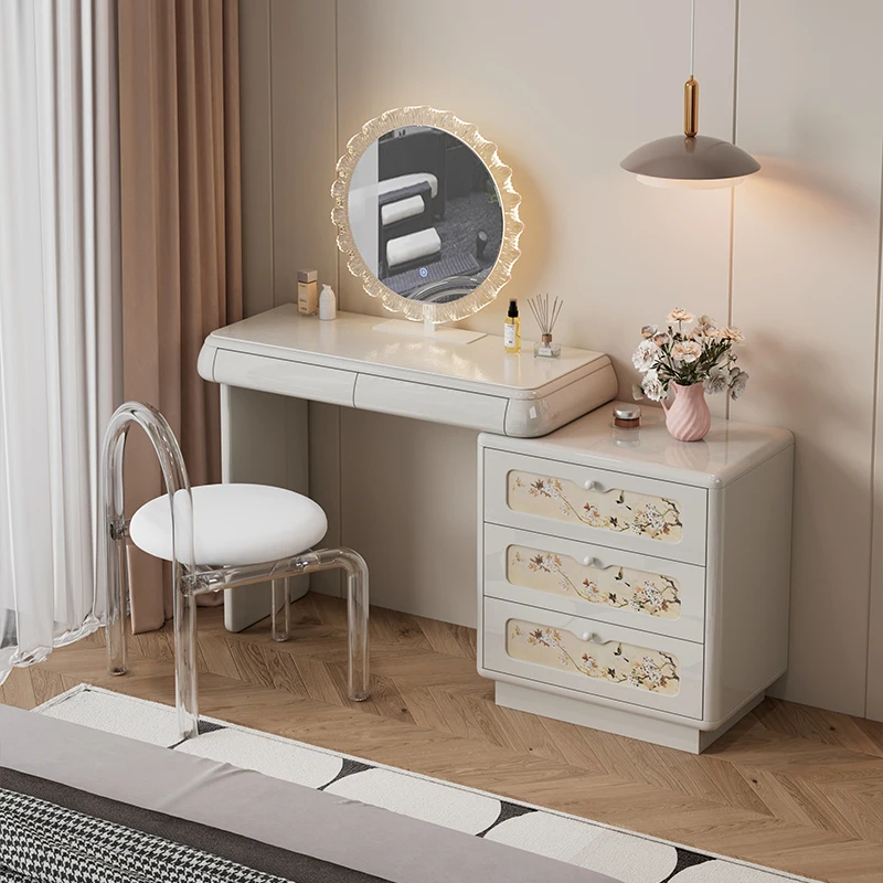 

Elegant Vintage Vanity Table Premium Beautiful Aesthetic Sturdy Vanity Table Glamorous Classic Meuble De Chambre Furniture