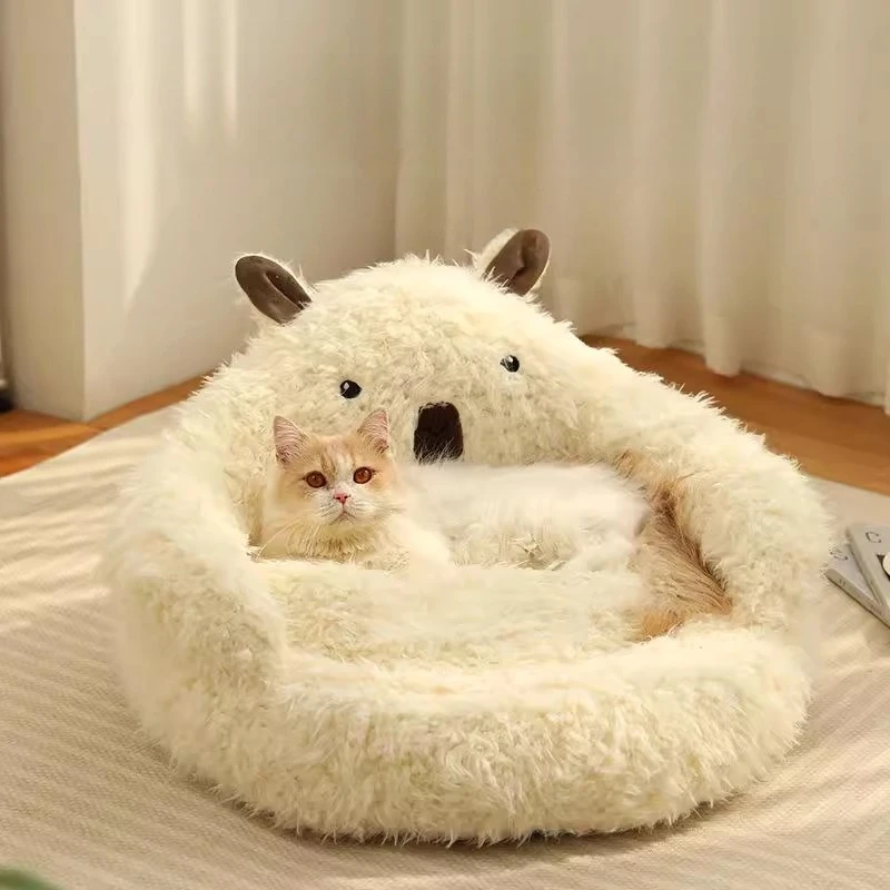 meubles-confortables-pour-chat-lit-d'hiver-pelucheuse-chaude-et-douce-fournitures-pour-animaux-de-compagnie-produits-camitas-de-gato-accessoires