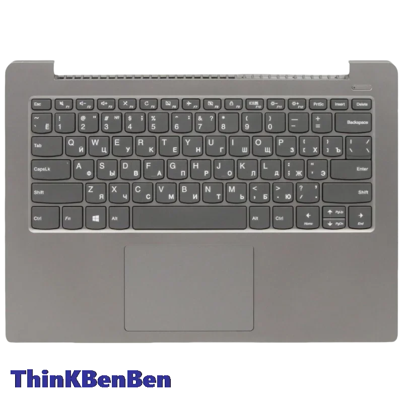 

Российская верхняя часть корпуса (пальмрест) для клавиатуры, серый минерал, для Lenovo Ideapad 330S 14 14IKB 14AST 5CB0R57287