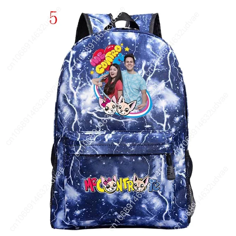 Mochila Me Contro Te Backpacks School Bags Boys Girls Kids Travel Bag Canvas Bagpacks School Backpack Men Women Casual Knapsack