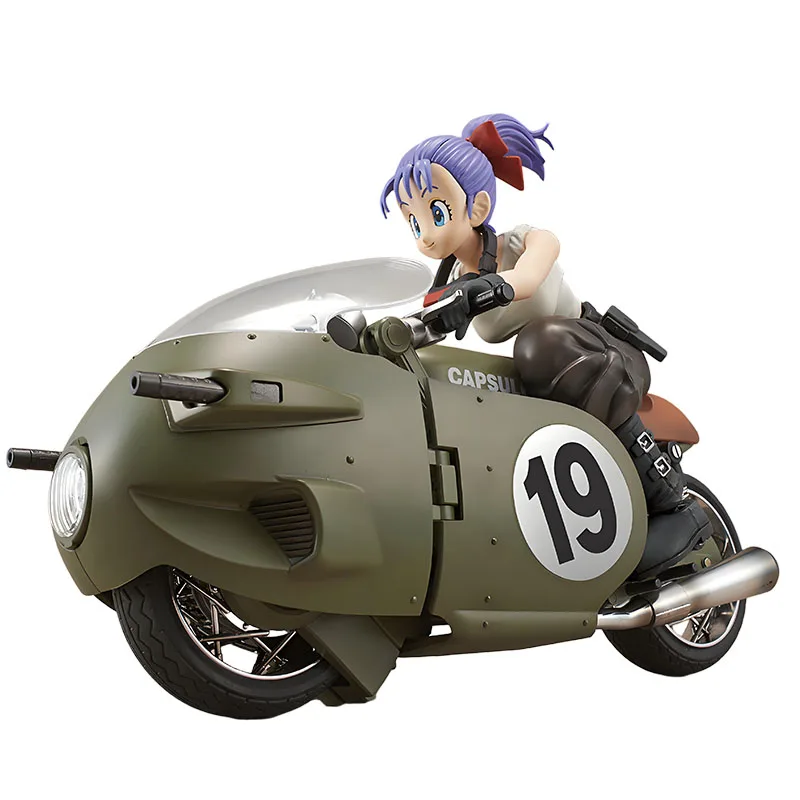 Bandai Original MODEL KIT Figure-rise BULMA'S VARIABLE NO.19 MOTORCYCLE Anime Figure Assembly Model Toys  Model Gifts for Boys