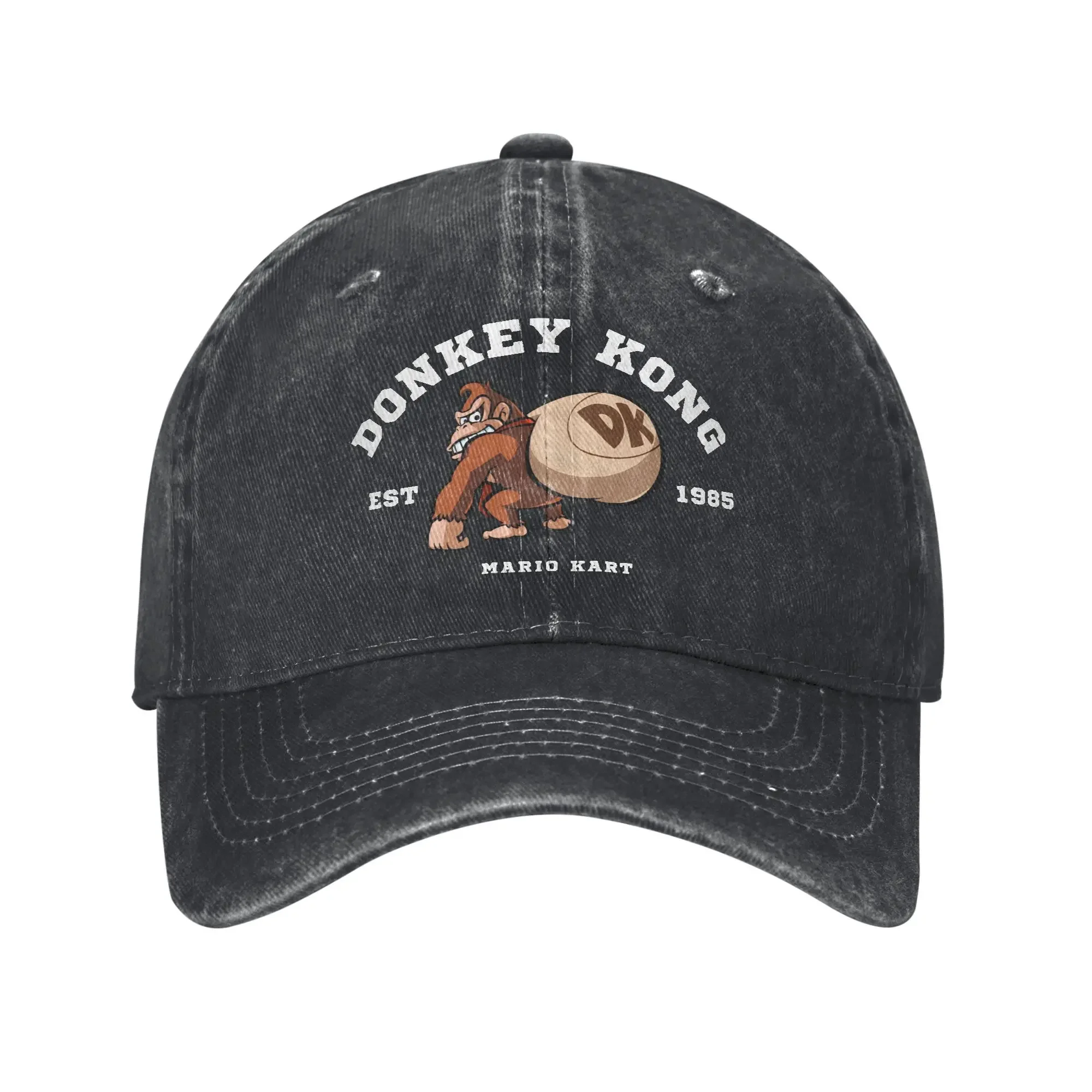 Cartoon Monkey Donkeys Game Cute Kongs Baseball Caps Accessories For Unisex  Adjustable Trucker Hat