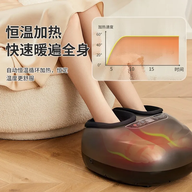 Full Wrap Air Compression Foot Massager Auto Sole Muscle Meridian Relief Leg Massage Machine