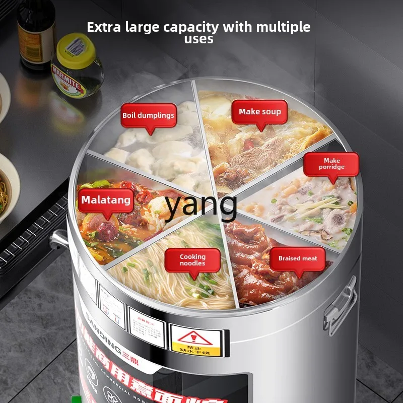 LMM موقد الطبخ المعكرونة التجارية آلة التدفئة الكهربائية الغاز متعددة الوظائف #3