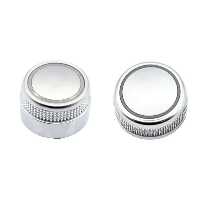 AC76-4G0919069 4G0919070 MMI Radio Volume Knob Rotary Button Switch & Menu Switch Setting Cover Cap For A6 A7 2011-2018