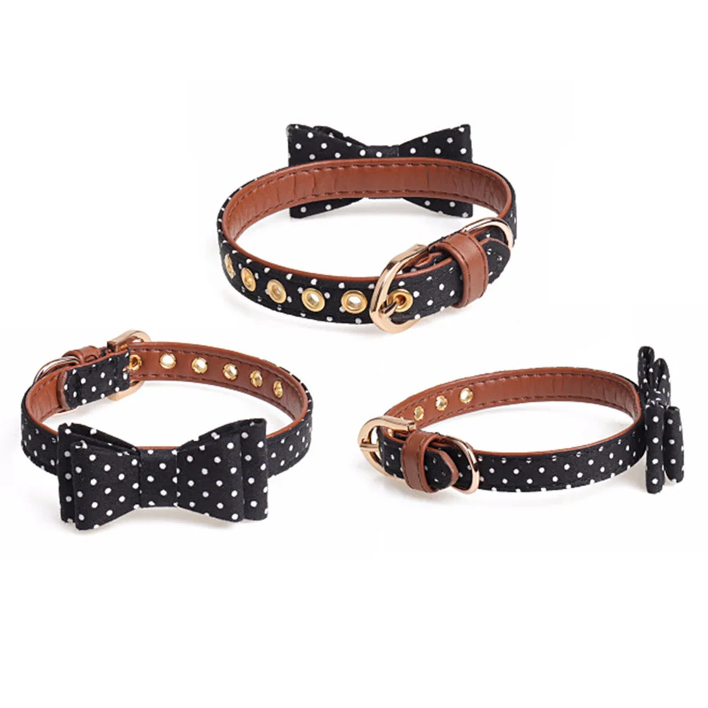 

pet dog collar pet collar bowtie dog collar pet dog cat collar