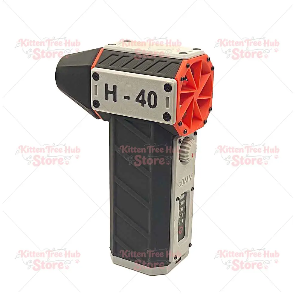 H40 Ducted High-Power Brushless Turbo Blower, Lithium Battery Powered for Car Washing, Drying, Dust Blowing and Snow Removal