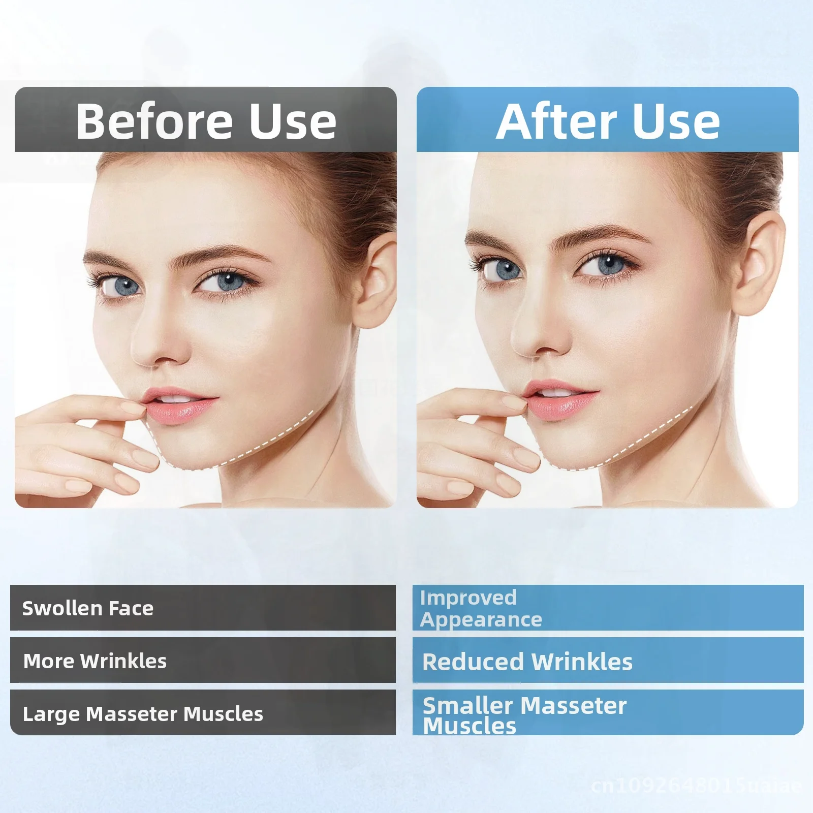 Micro-Current Face Slimming Device Color Light Skin Rejuvenation Double Chin Vibration Lifting Beauty Instrument French Pattern