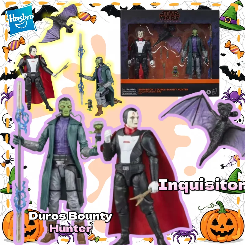 【IN STOCK】Hasbro Star Wars The Black Series Inquisitor & Duros Bounty Hunter Action Toy Figure Model Toy Perfect Gift