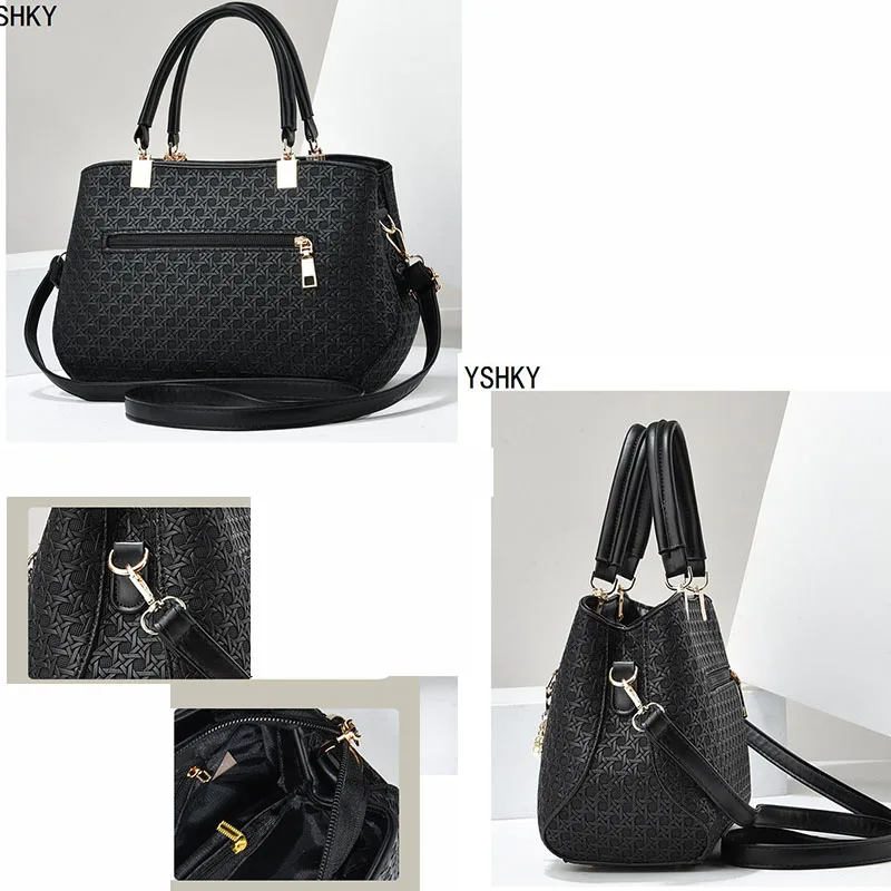 Women's bag two-piece Female Shoulder bag Handbag for Fashion single shoulder bags luxury designer Fashion Korean