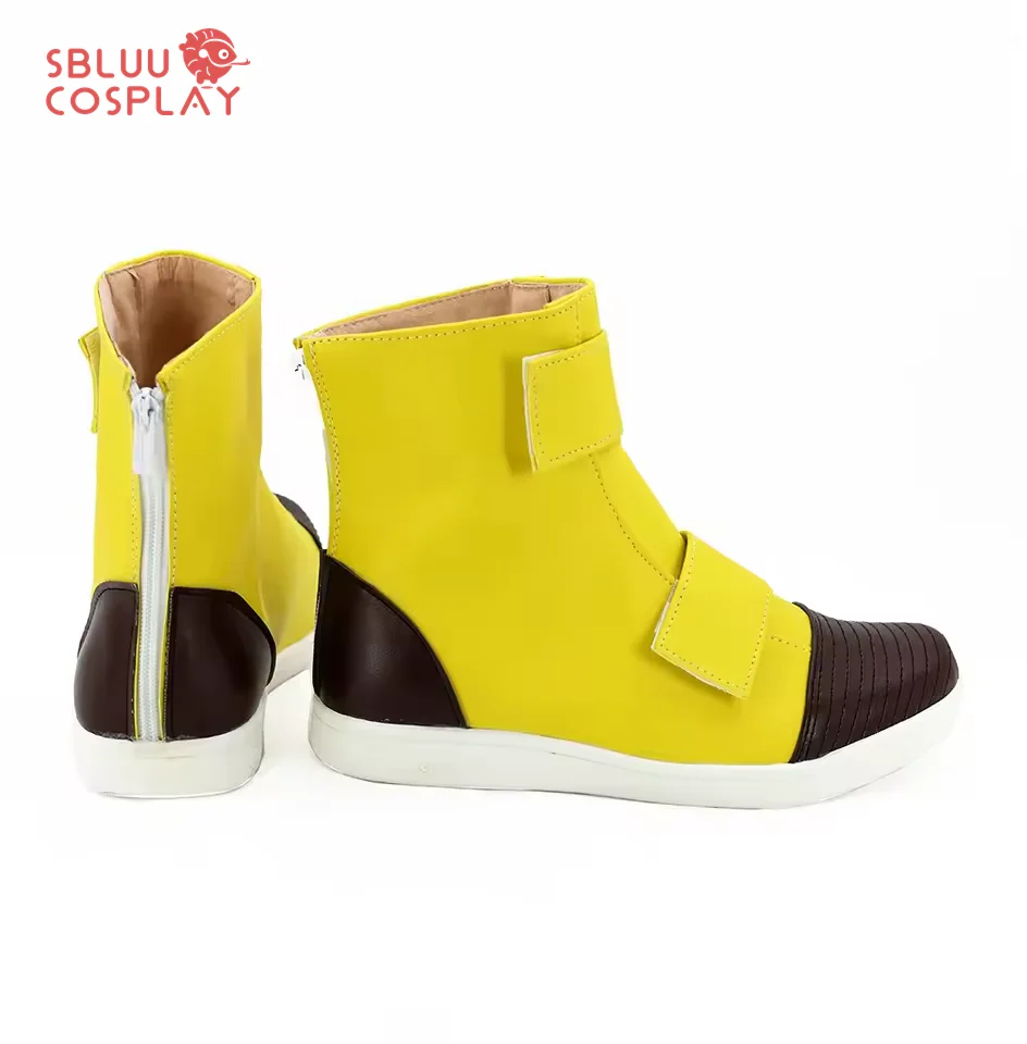 SBluuCosplay Anime Trunks Cosplay Shoes Halloween Party Themed Events Custom Made Boots