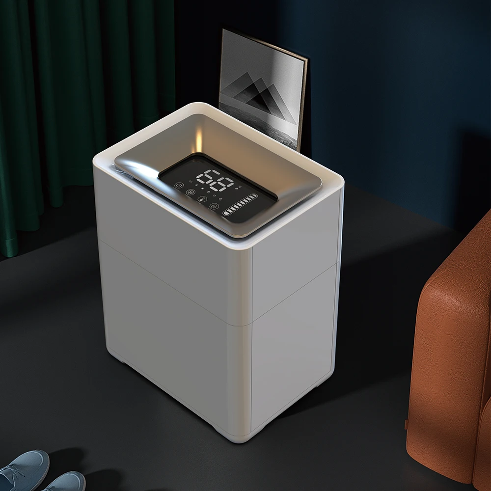 BJS-610 غرفة جديدة خالية من الضباب الكهربائي ثلاثة سرعات ضباب إنذار نقص المياه 6 لتر مرطب تبخيري عالي الجودة #2