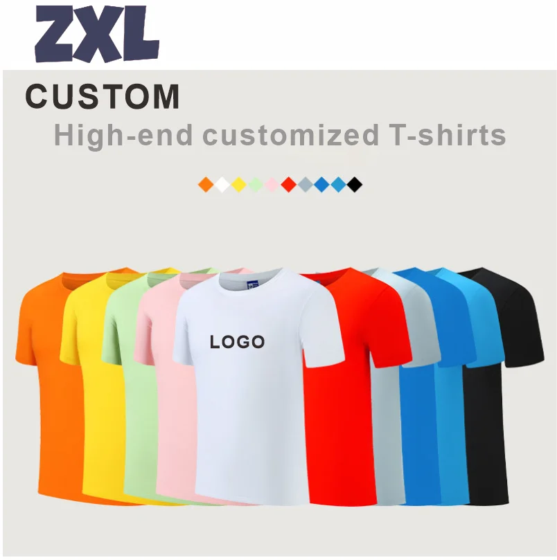 Custom T Shirt 100℅ Cotton Design  Logo Print Text Picture Brand Embroidery Personal Design High Quality Men Women Gifts Tshirts