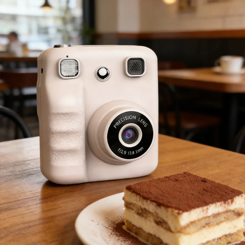 Multi-function Kids Camera Thermal Paper Camera HD Digital Video Camera Portable Snapshot Printing Camera Kids Birthday Gifts