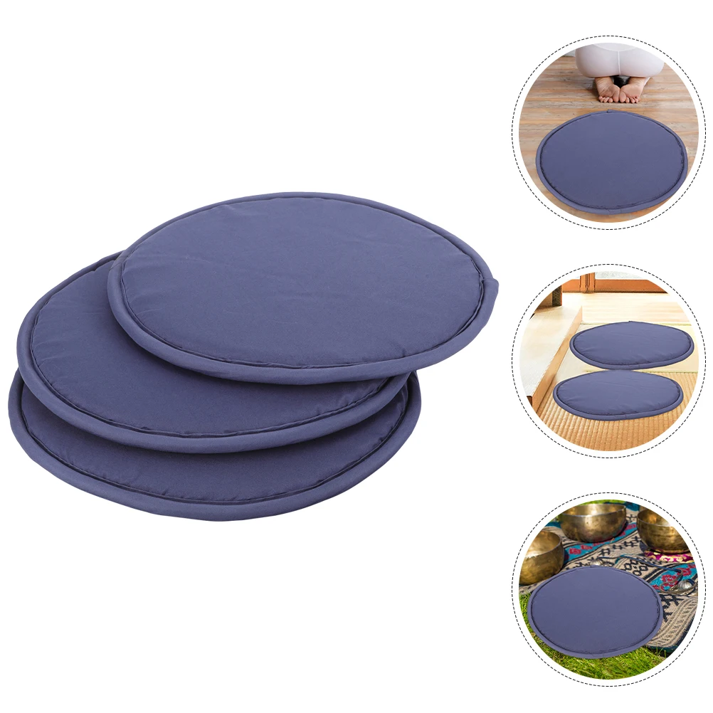 

3pcs Portable Seat Cushion Mat Round Outdoor Sitting Pad For Picnic Camping Park Use Lightweight Dirt-Resistant Comfortable Seat