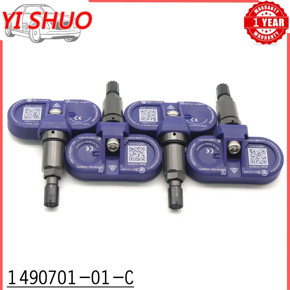 Car 1490701-01-C 1490701-01-B Bluetooth TPMS Tire Pressure Sensor Monitoring System for Tesla Model 3 S X Y 2021 2022 2023