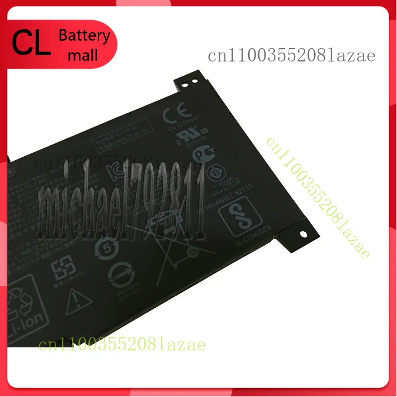 Nuova batteria originale C41N1731 per Asus ROG Strix GL504GW GL504GS GL704 Scar II