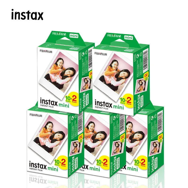 10-100 arkuszy filmu Fujifilm Instax Mini 11 z białym brzegiem, papier fotograficzny do aparatów natychmiastowych FUJI Instant 12 9 40 LINK 3 — zdjęcie produktu 2