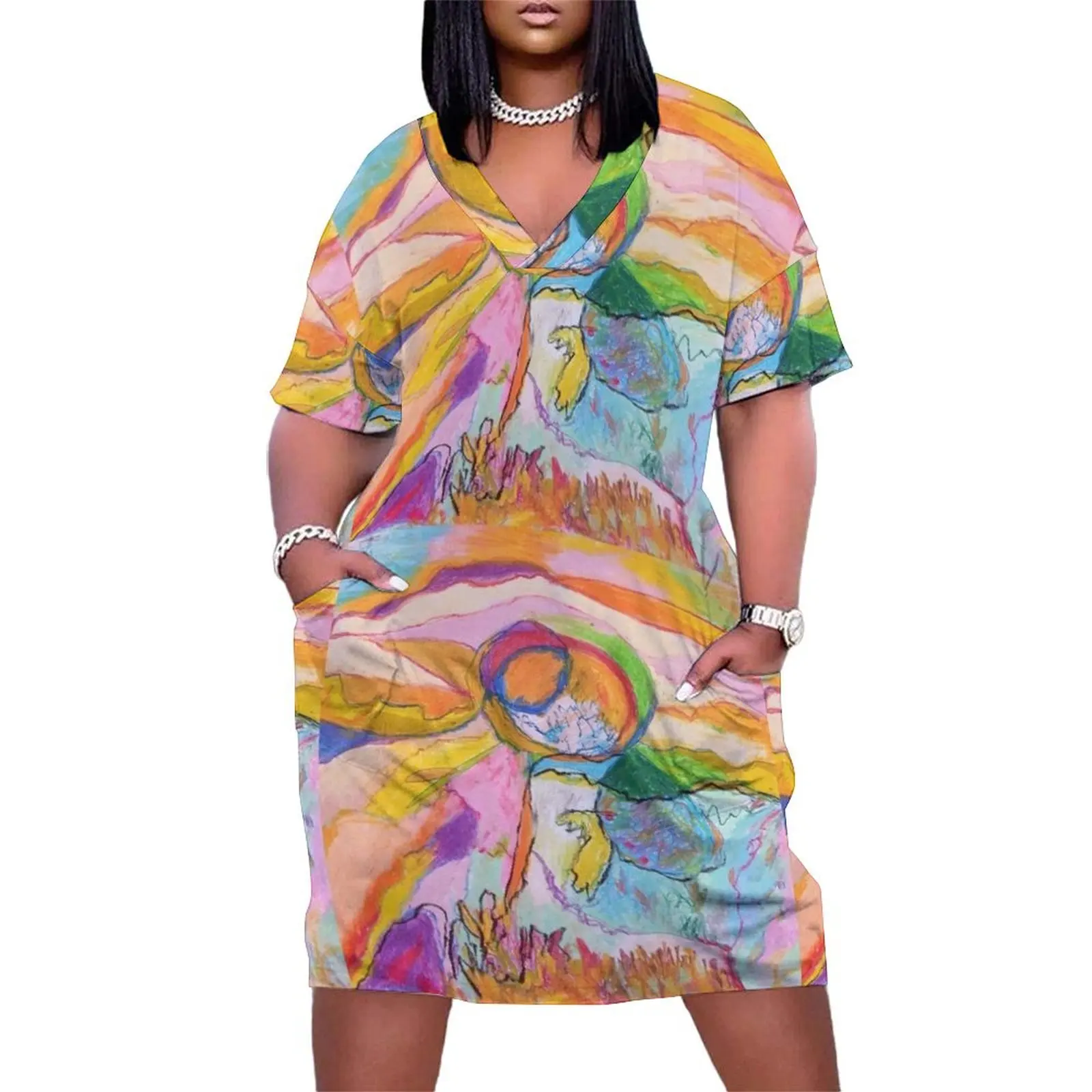 

Blissful Countryside a new Design from VIVBRAD Design Collection Loose Pocket Dress wedding dresses for parties beach dress