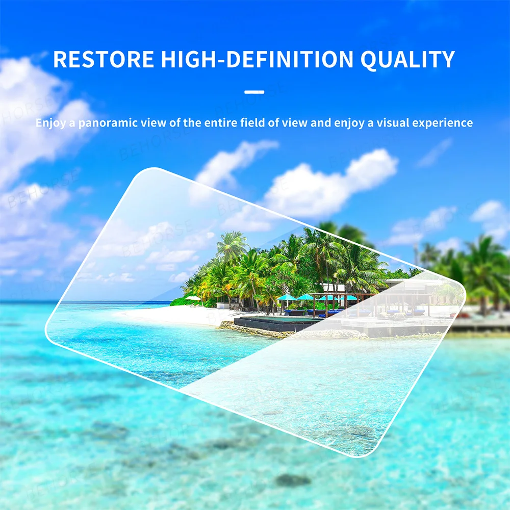 DJI Osmo 360 스크린 보호기 용 2PCS 강화 유리 DJI Osmo 360 스포츠 카메라 액세서리 용 HD 긁힘 방지 필름