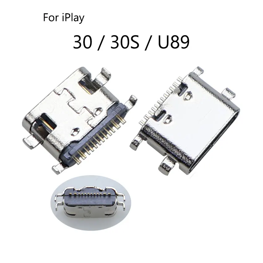 YuXi 1 Piece USB Type C Charging Port Connector For Alldocube iPlay 20 20S 30 30S U89 40 Pro 40H USB Jack Socket Charger Dock