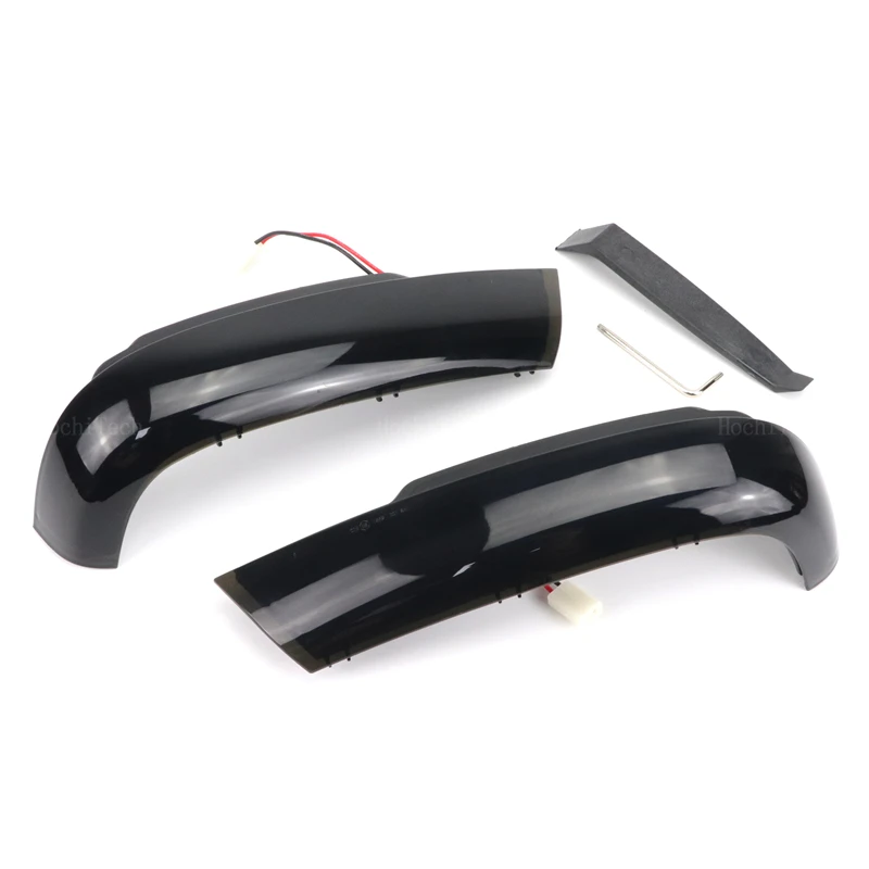 Dynamic Turn Signal LED Rearview Mirror Indicator Blinker Repeater Light for Volkswagen VW Touareg 7L pre-facelift 2002-2006 view 3