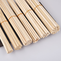 20-50pcs 30cm Round Wooden Bamboo Sticks DIY Handmade Craft Making Building Model Woodworking Supplies Tools Rattan Sticks