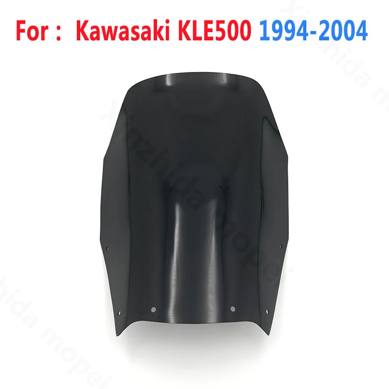 

For Kawasaki KLE500 KLE 500 1994-2004 Motorcycle Accessories Windshield Windscreen Wind Deflectors Viser Visor Black