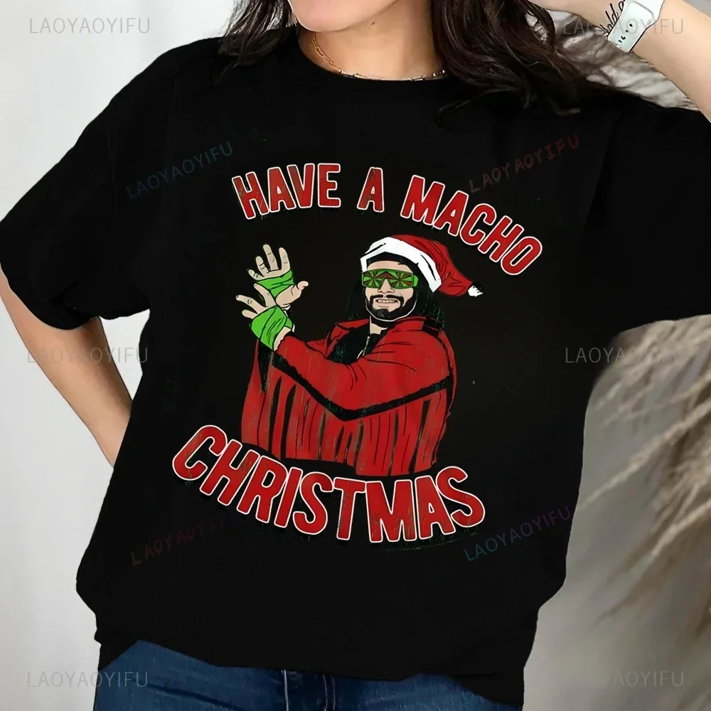 تي شيرت Vintage Macho Madness، تي شيرت مستوحى من المصارعة العتيقة، قمصان مروحة مسمار، قمصان منقوشة للجنسين، هدايا المصارعة