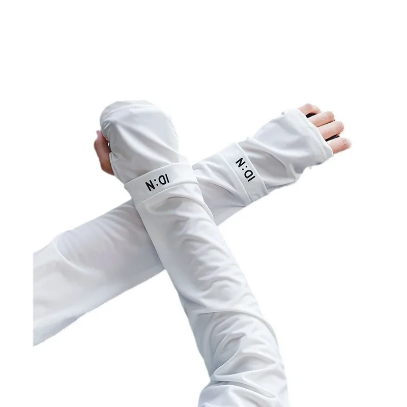 Loose Sleeves Women Summer Driving UV Protection Arm Cover Elastic Travel Cool Cycling Dirt Resistant Fashion Hand Sleeves Men