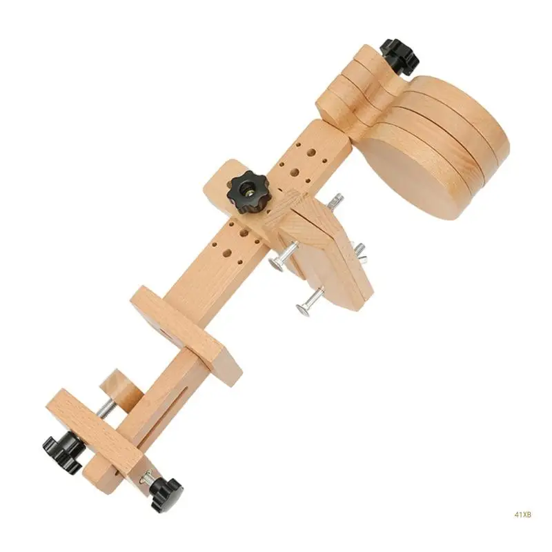 

41XB Hands Embroidery Hoop Stand for Cross Stitching Craft