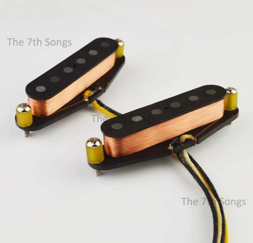 Duo Sonic Alnico 3 Electric Guitar 1954 Style Pickup set for DuoSonic Mu*tang Single Coil Neck 6.0K Bridge 6.2K 