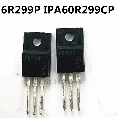 Original 2pcs/ 6R299P IPA60R299CP  TO-220F 650V 11A Voltage regulator integrated circuits In stock