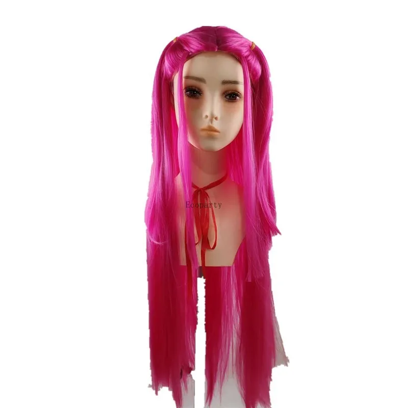 Enfants filles k-pop chasseurs de démons Rumi perruque enfants Zoey Mira Saja garçon fête Cosplay perruque de cheveux kpop chasseur de démons disfraz halloween