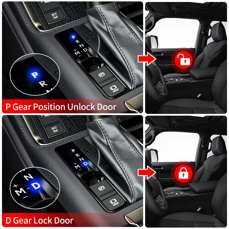 For Lexus GX550 GX 2024-2025 Window Control Switch Module One Touch Auto Roll Up Power Window Upgrade Modification Accessories