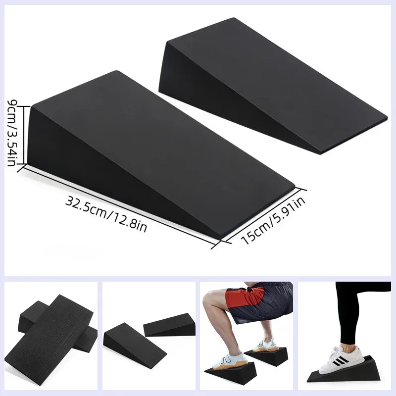

Non-Slip EVA Squat Wedge - Heel Stretching Elevation Pad Inclined Board