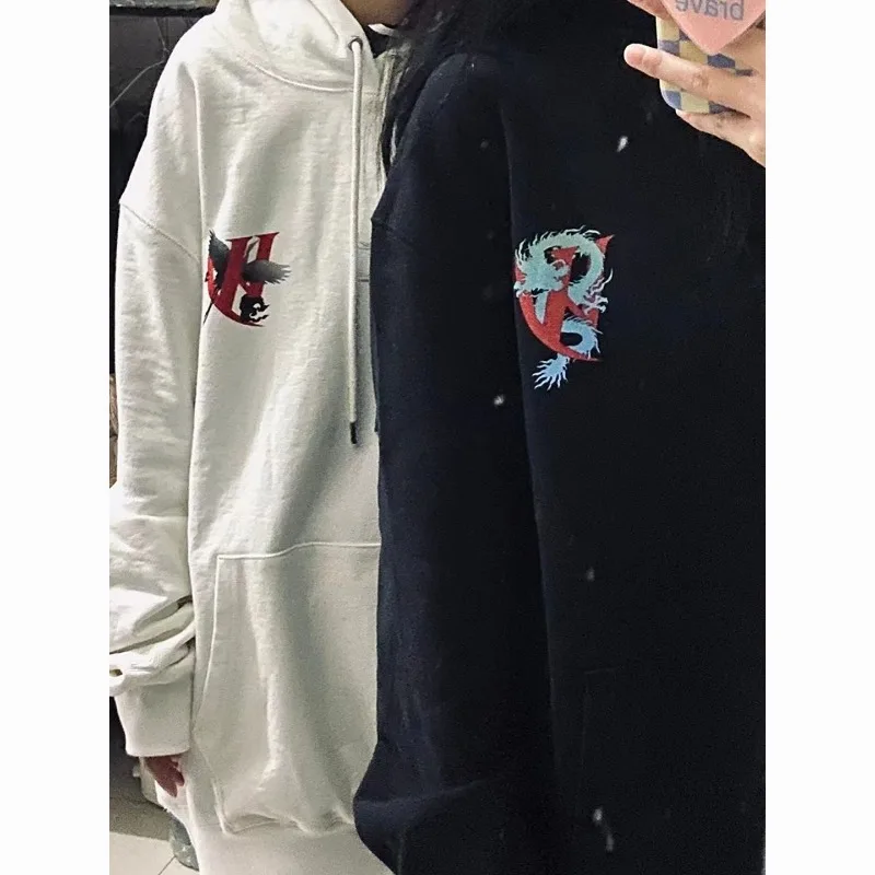 初秋の新作、ゆったりとしたカジュアルで万能なスタイル、男女兼用、トレンドのストリート系で快適な服