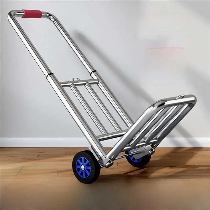 軽量手引き荷物カート階段昇降ショッピングカートポータブル移動トラック家庭用品運搬トロリー