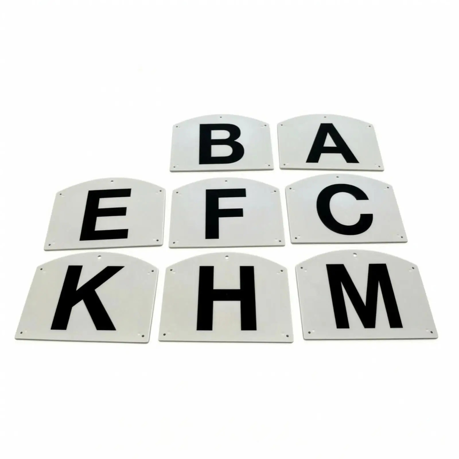 horse-riding-arena-training-sign-pp-plastic-markers-for-equestrian-dressage-course-setup-easy-install-with-pre-drilled-holes