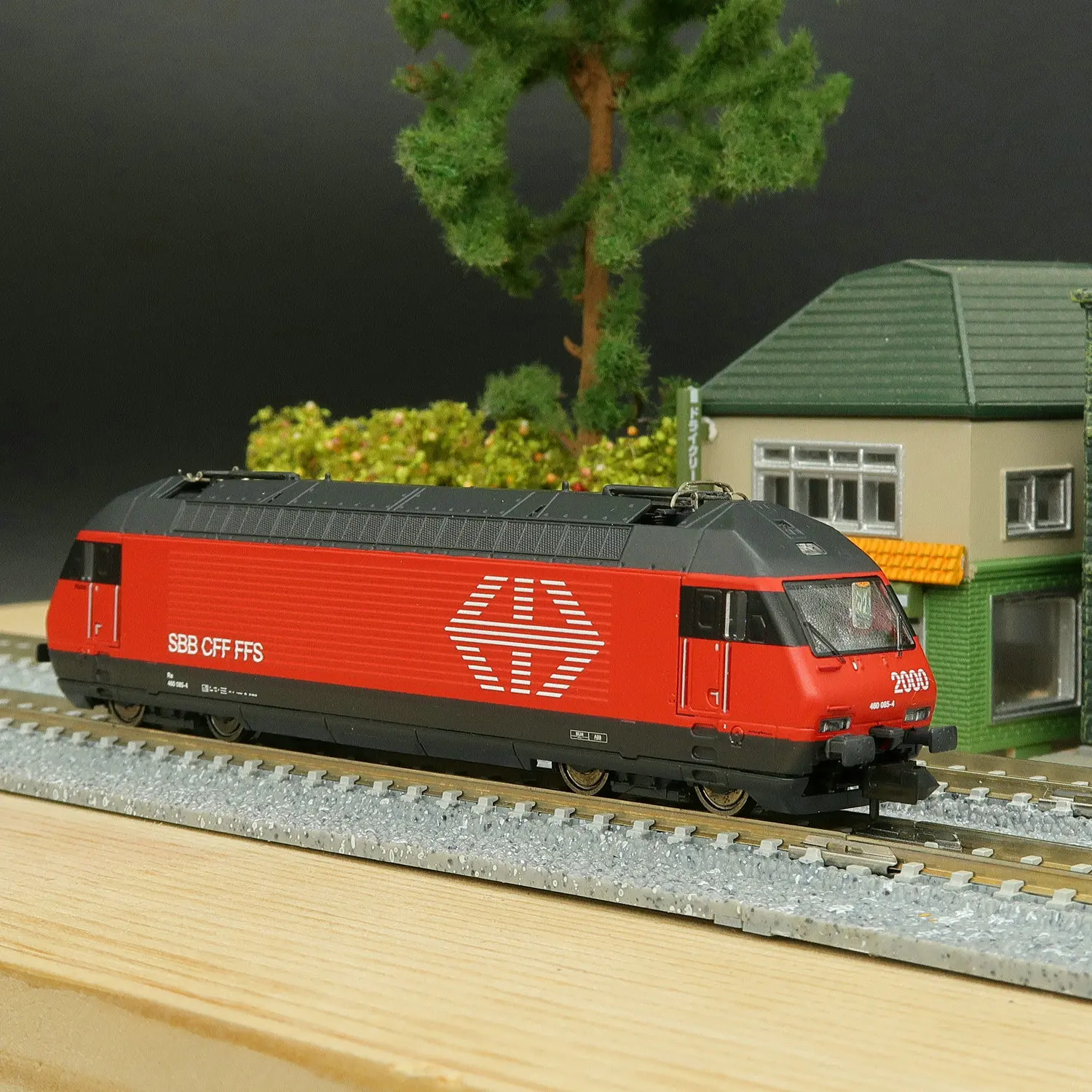 N Type 1/160 Trein Model Fleischmann 731370 Re460 Elektrische Locomotief Digitaal Geluidseffect Sbb Rail Car Speelgoed