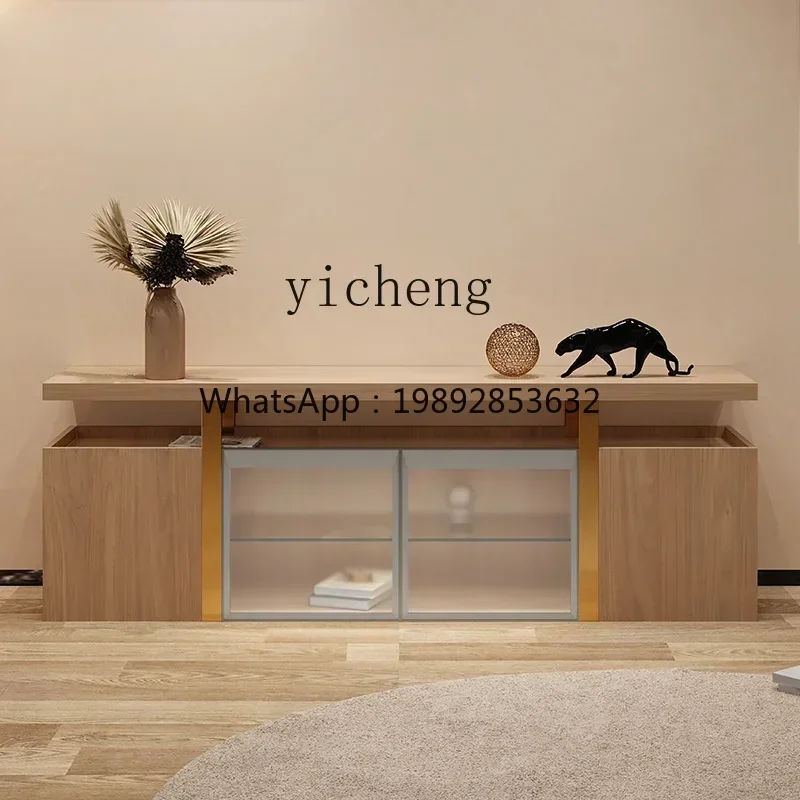 A1TV Cabinet Modern Minimalist Storage High Cabinet Living Room Furniture Curio Cabinet