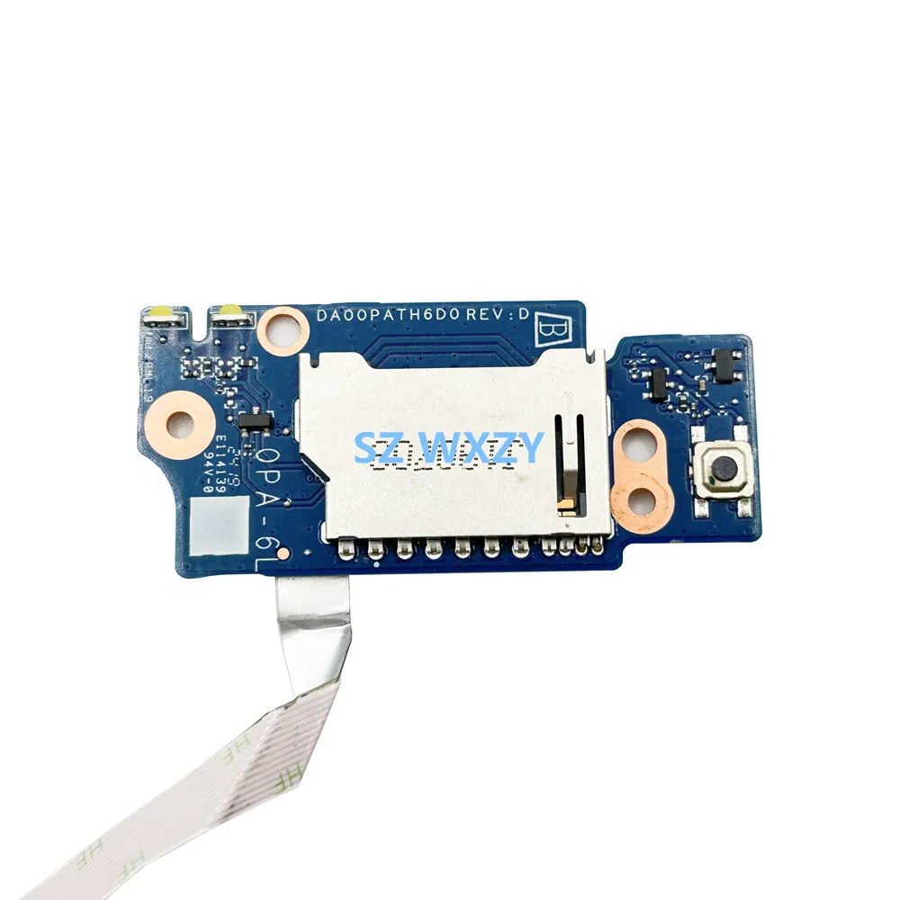 For HP 14-DQ 14S-FQ 14S-DR SD CARD POWER BUTTON BOARD SWITCH CABLE