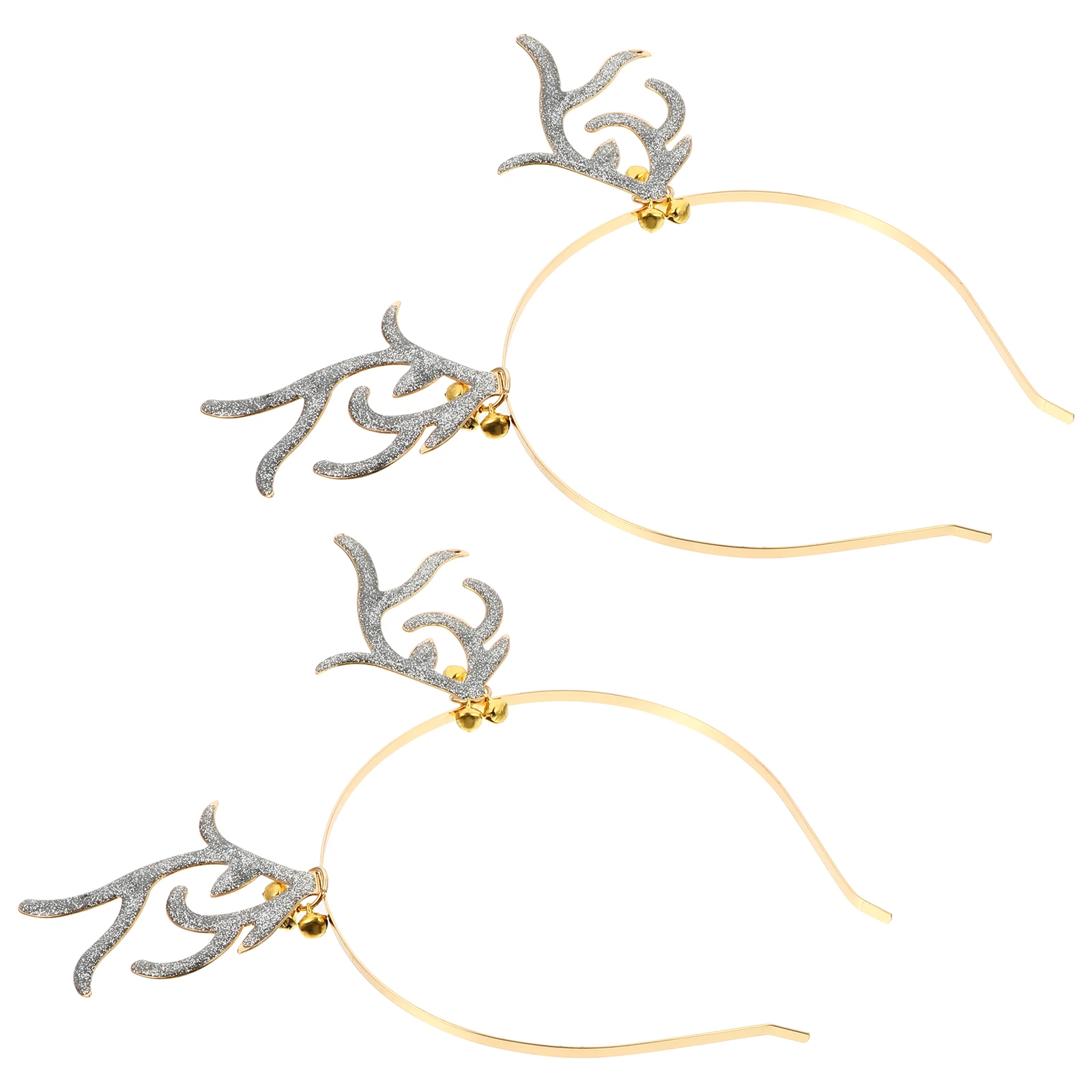 

Christmas Antler Hair Hoop Golden Reindeer Headband Lightweight Comfortable Party Hair Accessories for Adults Festival
