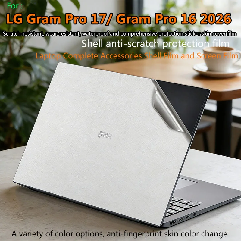 For 2026LG Gram Pro 17/ Gram Pro 16 Notebook Shell Film 16/17 