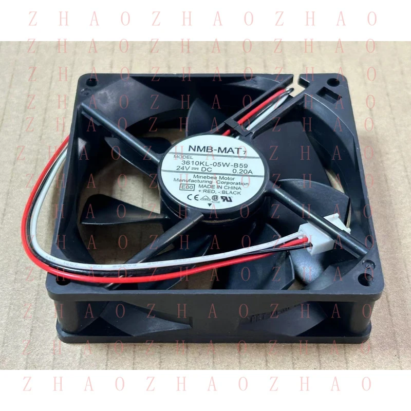 L+ 1pcs for A90L-0001-0378 NMB 3pin 3610KL-05W-B59 92x92x25mm Cooling fan 24V 0.20A