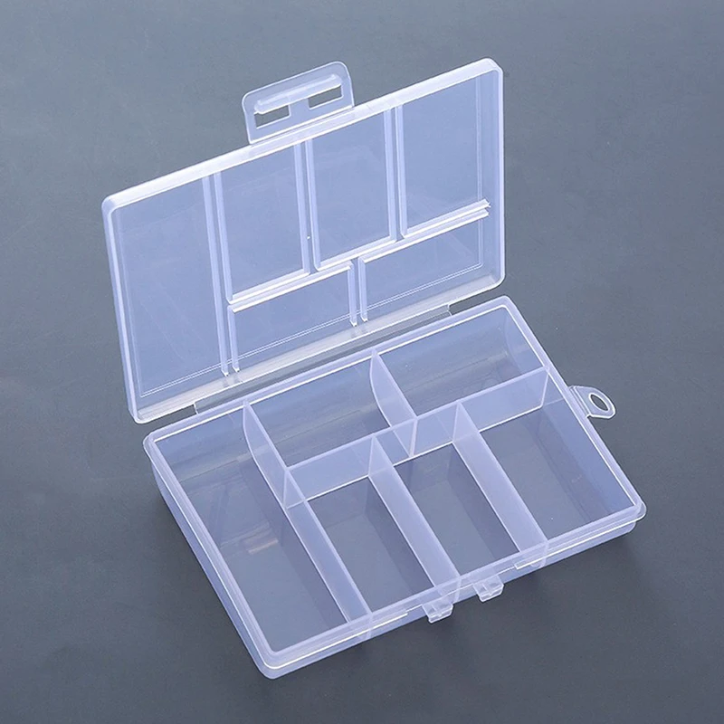 1PC 6 Slots Empty Container for Fruit Pick Storage Box Fruit Pick Packaging Gift Earring Ring Jewelry Box