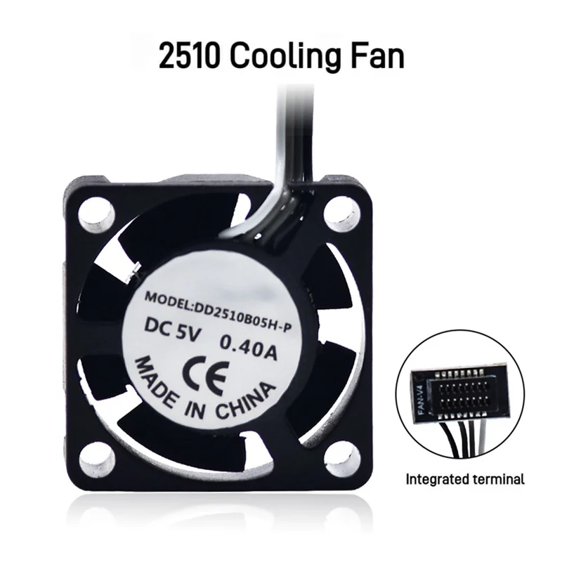 A91P For Bambu Lab 2510 2PCS Cooling Fans For P1 Series, High Speed Hotend Cooling Package For P1S And P1P