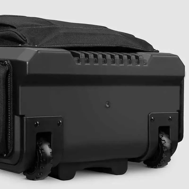 Multi-function Storage Organize Pull Rod Tool Bag Electrician Special Roller Type Canvas Large Capacity Hardware Repair Tool Kit