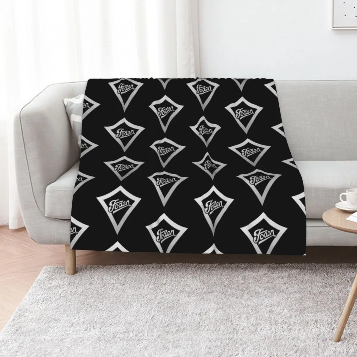 Vintage Foden truck logo Throw Blanket Thin Summer Beddings Retros Luxury Designer Comforter for sofa Blankets